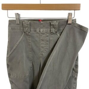 SPANX Stretch Twill Ankle Cargo Skinny Pants Olive Green Utility Size‎ Small